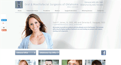 Desktop Screenshot of oralsurgeonoklahoma.com